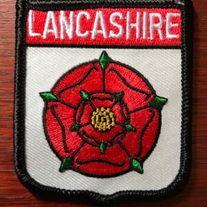 Lancashire Red Rose Cloth Badge