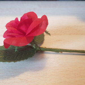 Small Artificial Red Rose